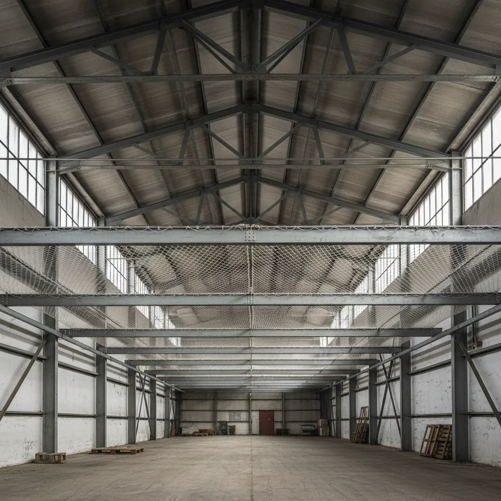 Daylight factor in warehouses and workshops