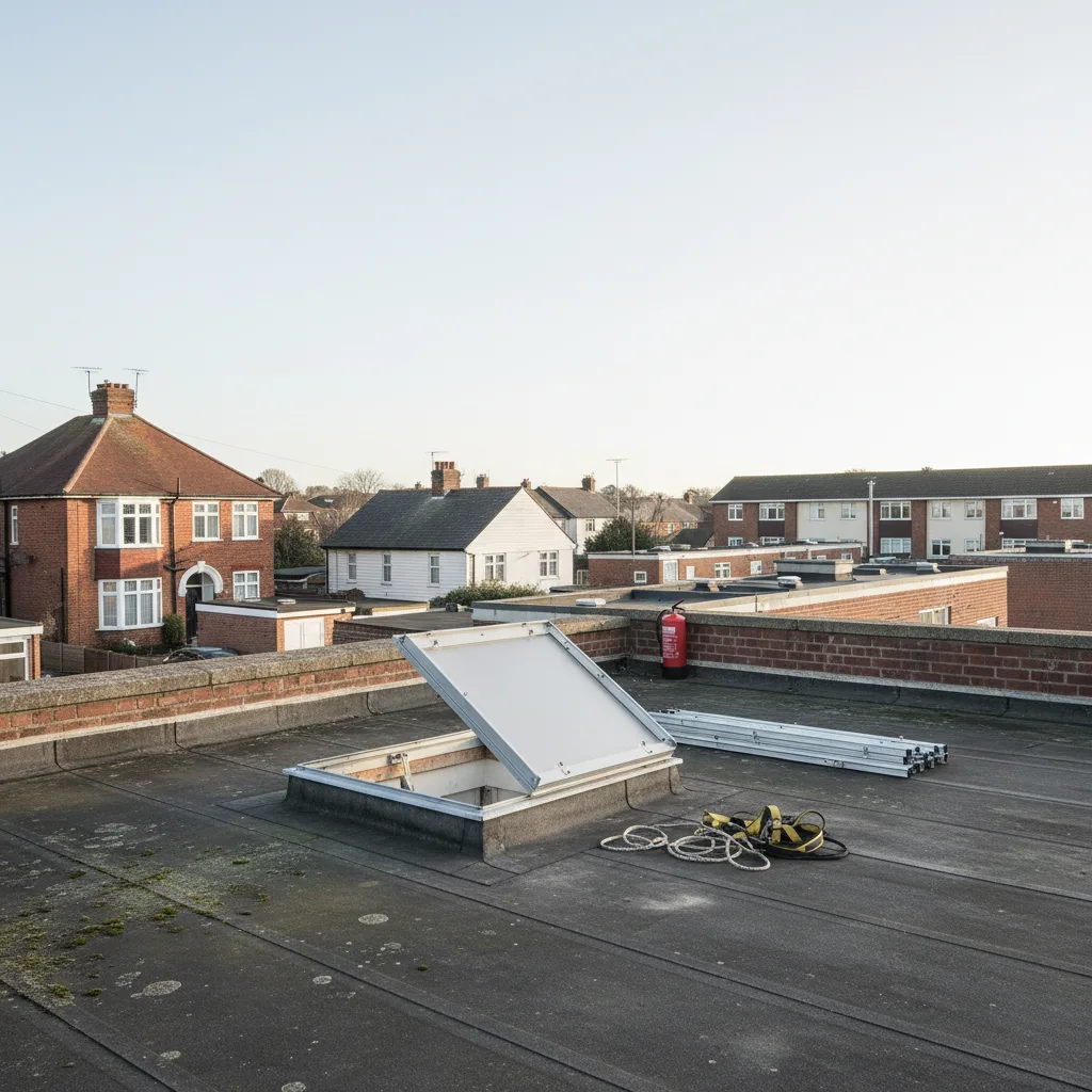 Cracked and yellowed rooflights: replace or overlay