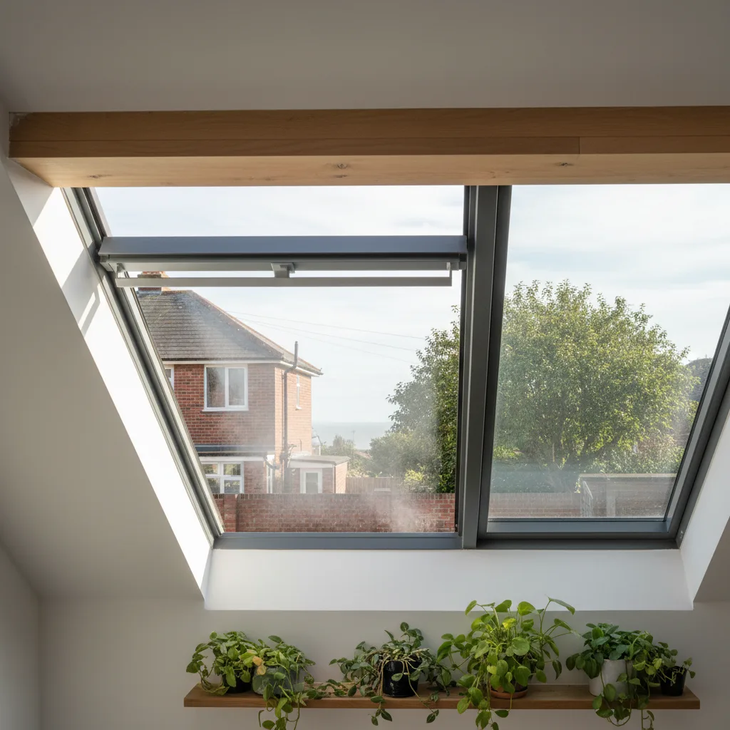 Thermal bridging at the rooflight upstand