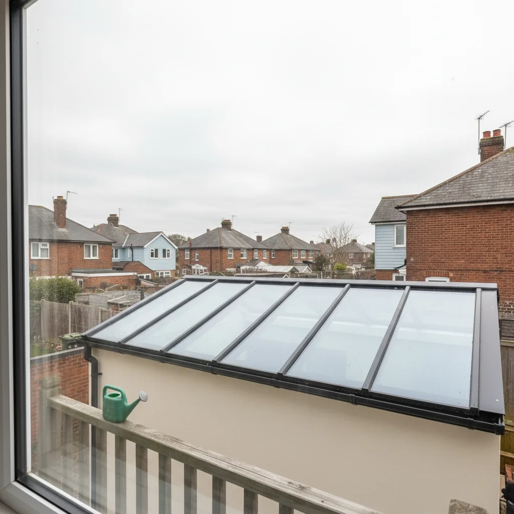 Sizing a roof lantern for a kitchen extension